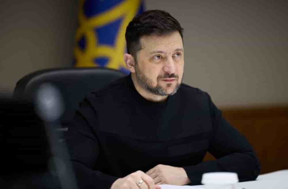 Volodymyr Zelensky, président de l’Ukraine.