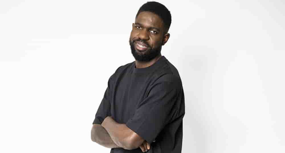 Samuel Umtiti, champion du monde 2018 et consultant RMC.