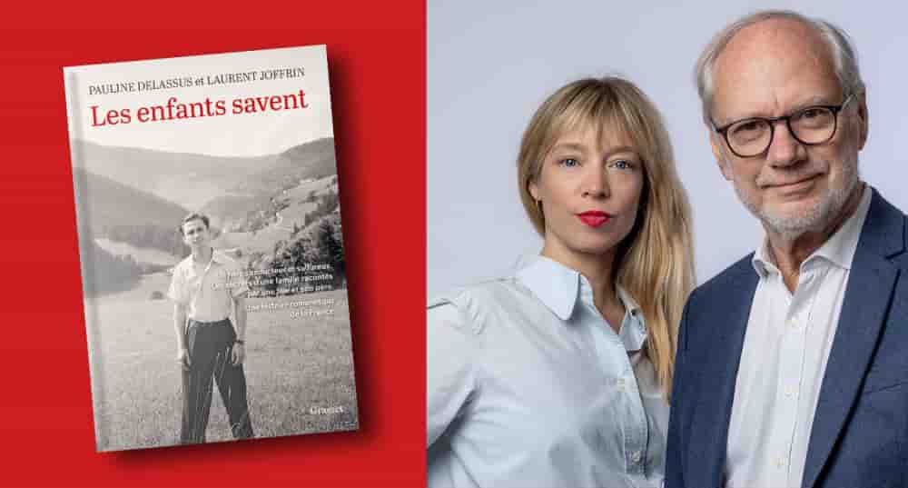 Pauline Delassus et Laurent Joffrin, auteurs de "Les enfants savent".