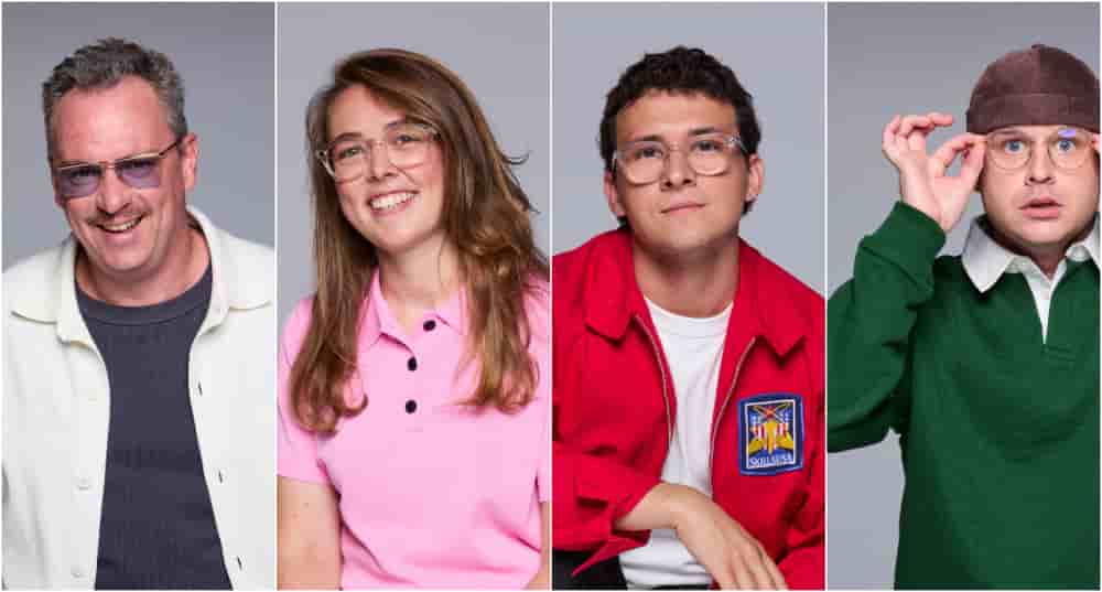Yann Guillarme, Ana Godefroy, Louis Cattelat et GuiHome.