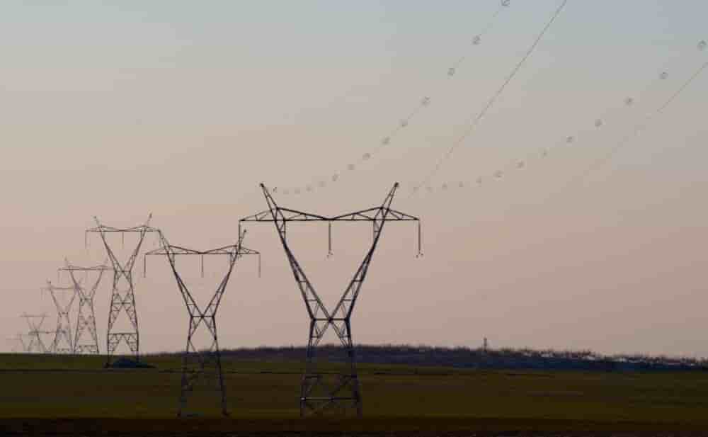 Des lignes électriques en Espagne