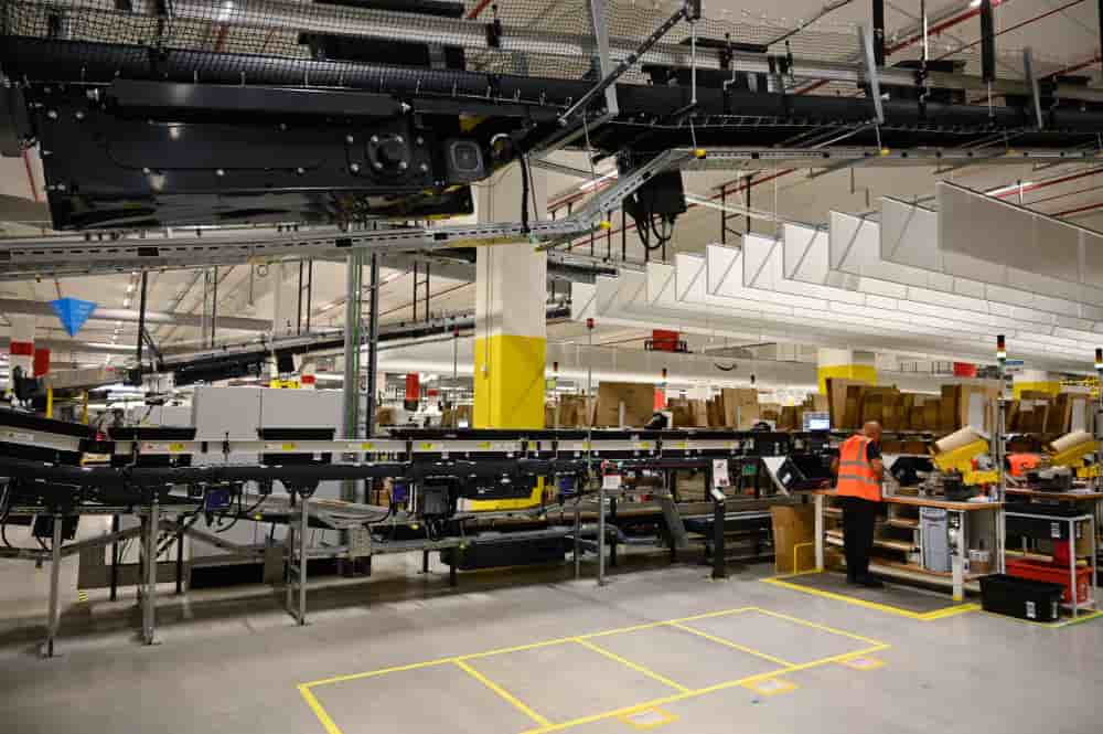 La base logistique d'Amazon à Ensisheim sera construite sur quatre niveaux, sur le modèle du centre de distribution déjà opérationnel à Augny (Moselle).