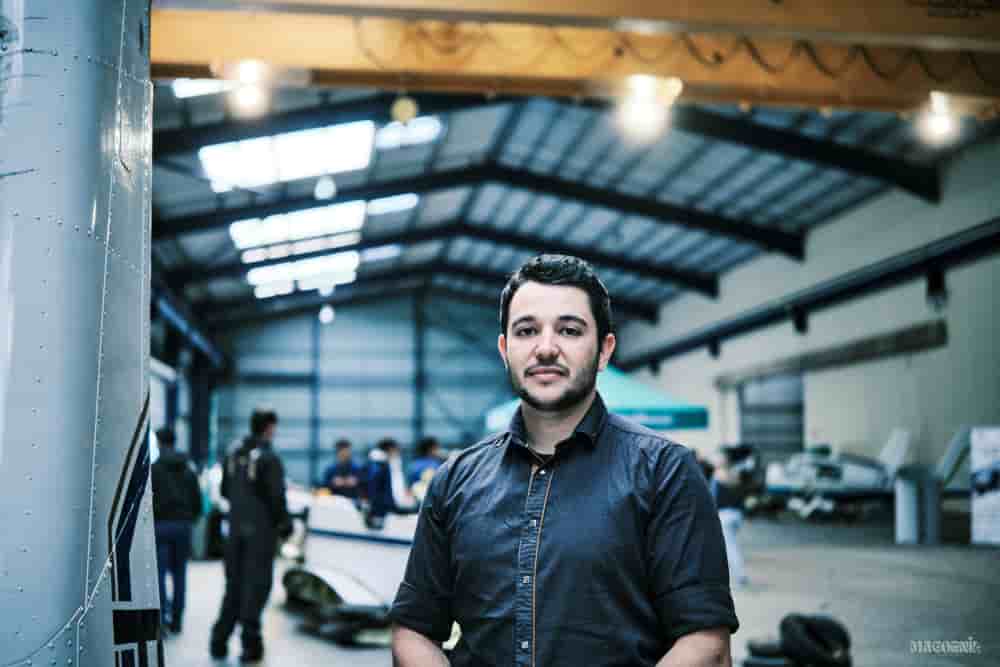 Anthony Charmarty, fondateur de l'entreprise AC-Dismantling.