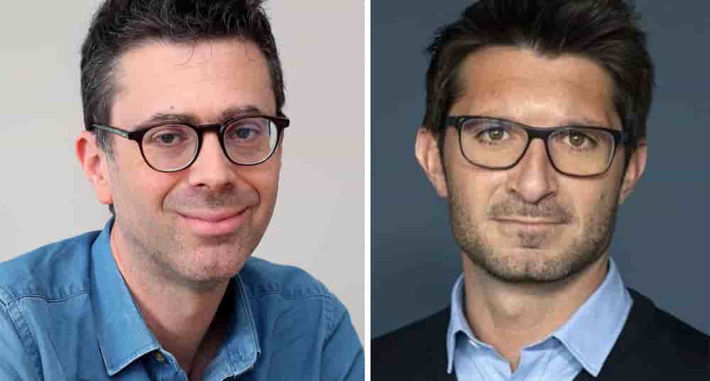 Nicolas Bouzou (à gauche), économiste, directeur et fondateur d’Asterès, et Pierre Bentata (à droite), docteur en économie, maître de conférences à la faculté de droit d’Aix Marseille Université.