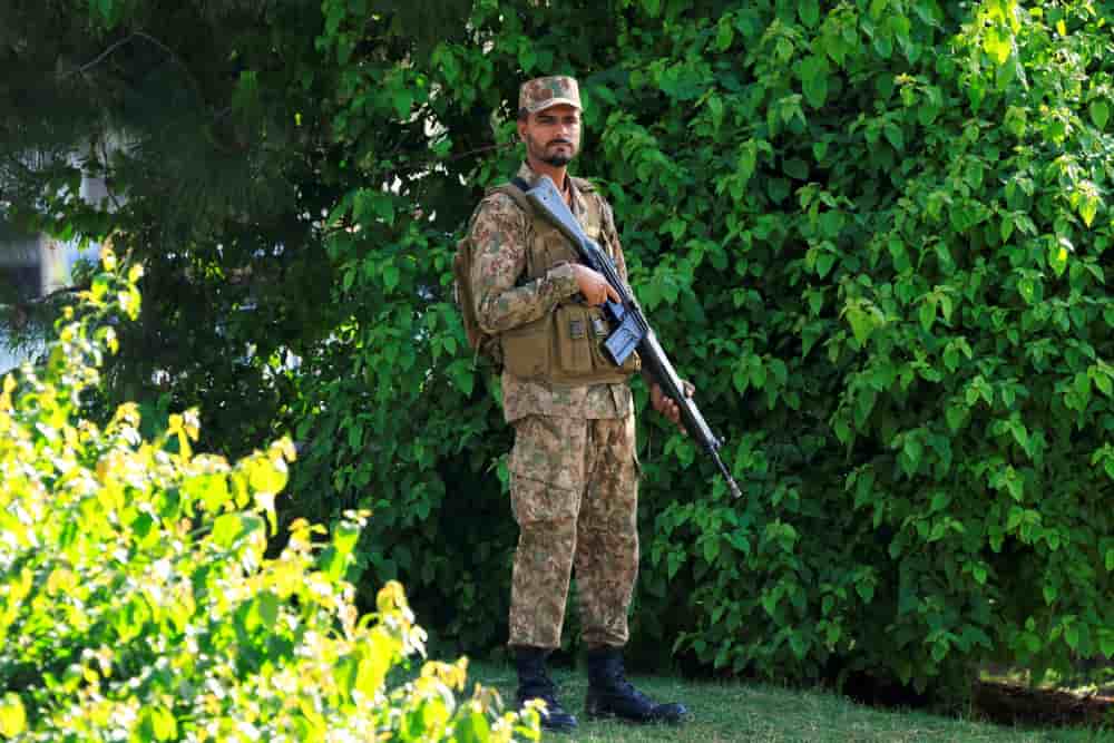 À l'approche des pourparlers, la sécurité a été renforcée dans la capitale pakistanaise.
