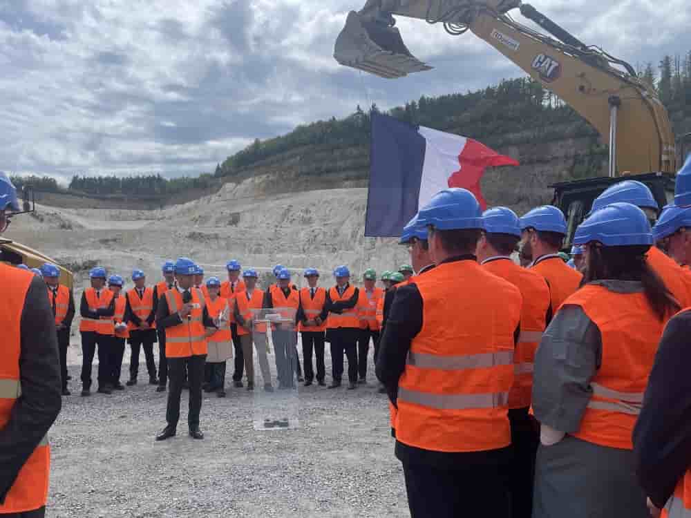 Le site doit permettre, à partir de 2030, de produire 34 000 tonnes par an d’hydroxyde de lithium.
