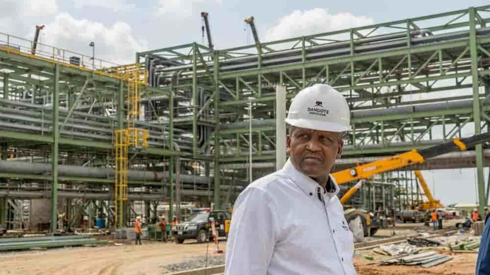 La raffinerie Dangote au Nigeria