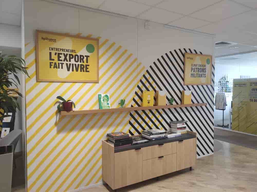 Locaux de Bpifrance à Lyon.
