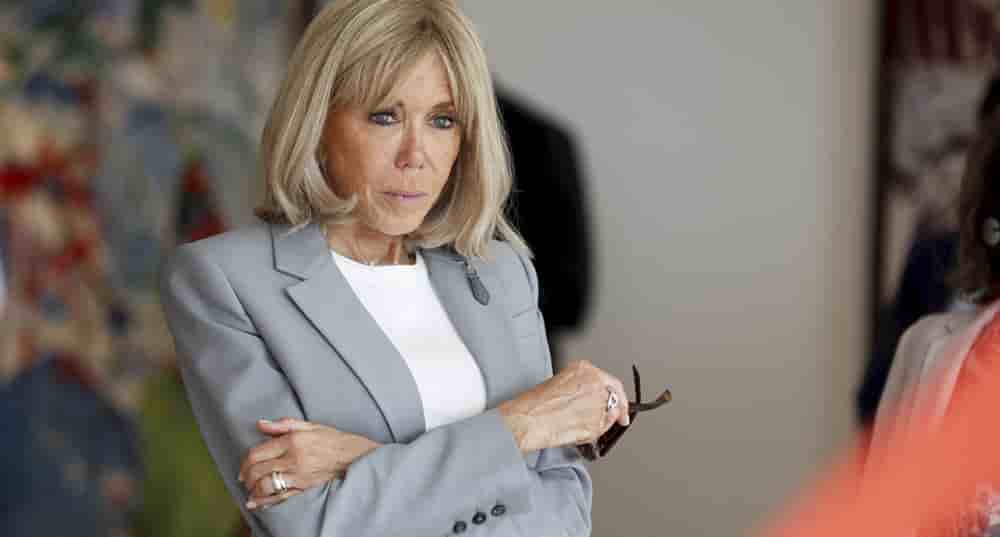 ©PHOTOPQR/NICE MATIN/Dylan Meiffret ; Saint-Paul-de-Vence ; 09/06/2025 ; Une delegation des conjoints de chefs d'Etats ou de gouvernements presents lors de l'UNOC, presidee par la premiere dame francaise Brigitte Macron, ont visité la fondation Maeght....
