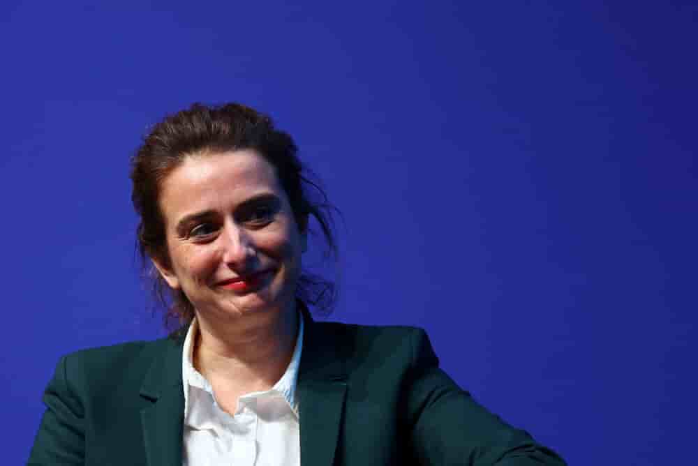 Marine Tondelier, est secrétaire nationale du parti Les Écologistes (EELV) depuis décembre 2022.