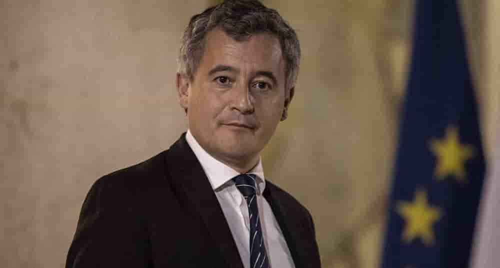 Le Garde des Sceaux, Gérald Darmanin, à l'Élysée, le 22 décembre 2025.