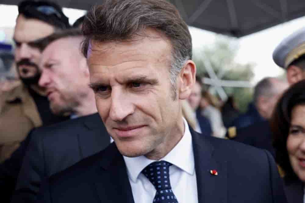 Le président de la République Emmanuel Macron.