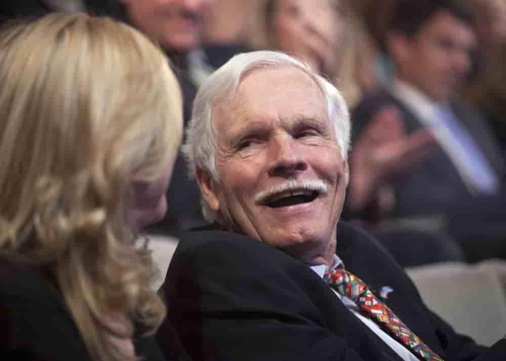 Ted Turner, fondateur de CNN (1938-2026).