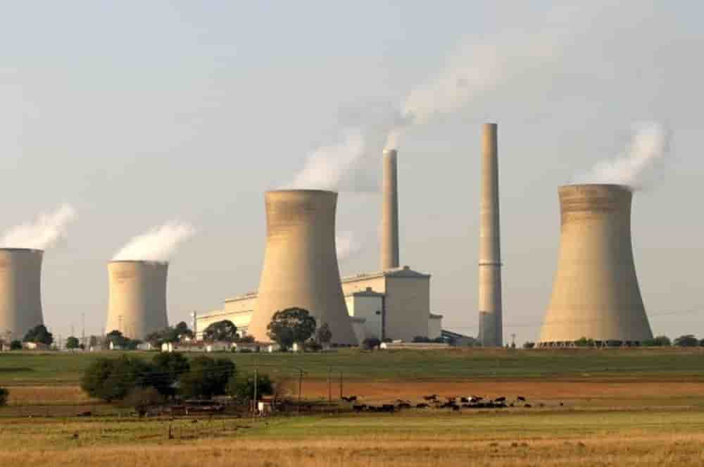Centrale à charbon sud africaine, au cœur des enjeux de transition énergétique.