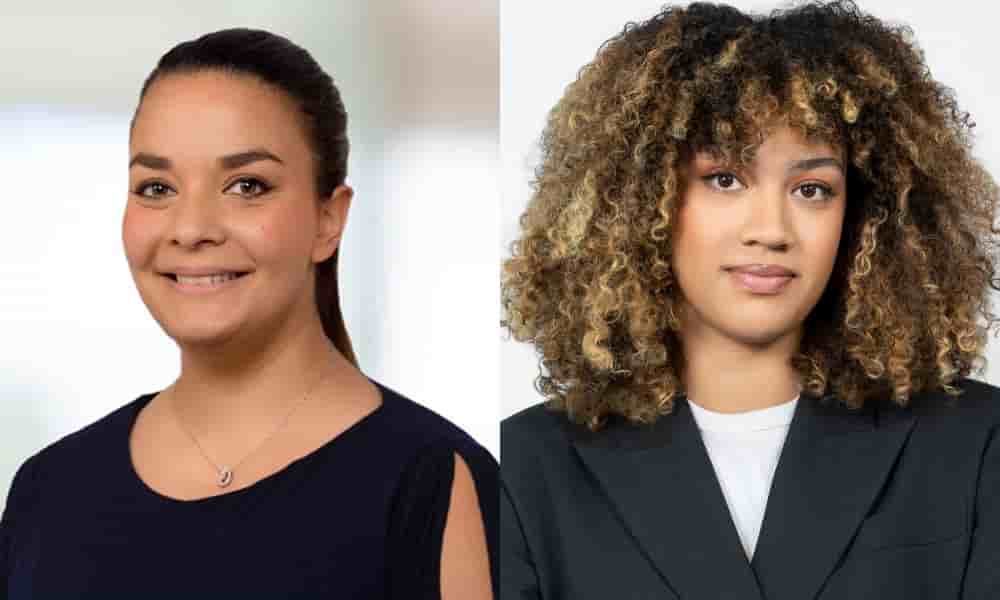 Sylvie Gallage-Alwis et Hannah Wilhelm