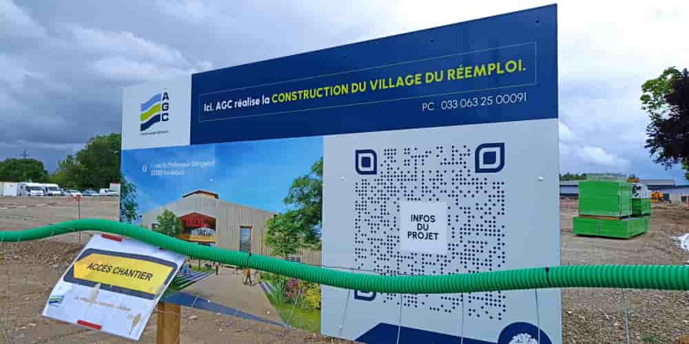 Le chantier du futur village du réemploi a débuté au nord de Bordeaux en vue d'une ouverture au printemps 2027.