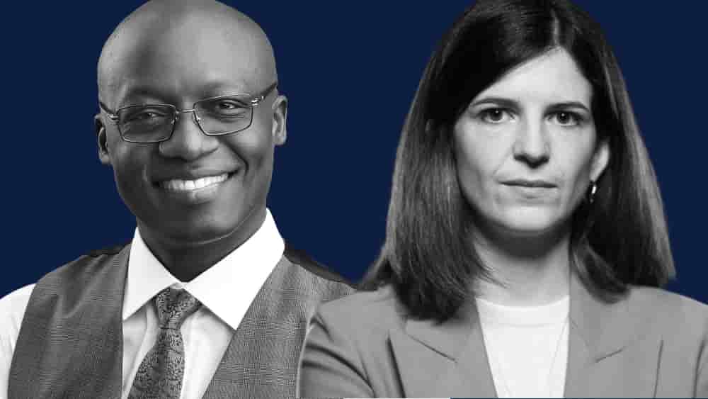 Clara Chappaz et Philip Thigo