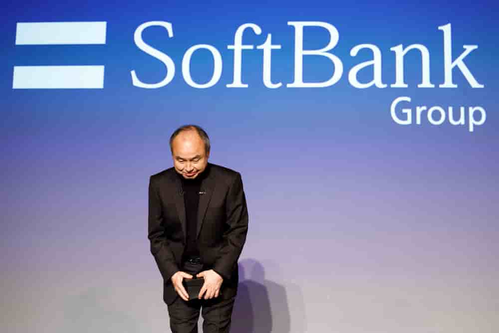 Masayoshi Son, patron de SoftBank, lors d’un événement à Tokyo consacré à l’intelligence artificielle pour les entreprises, en février 2025.