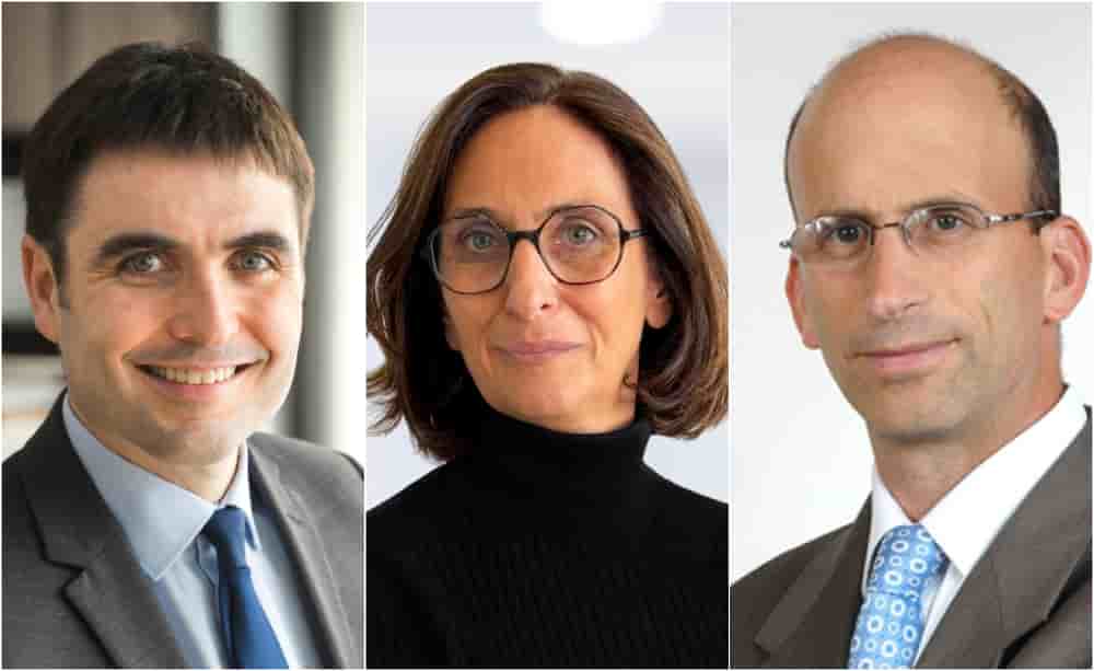 Jean-Charles Colas-Roy, Marianne Louis et Francois Frisquet.