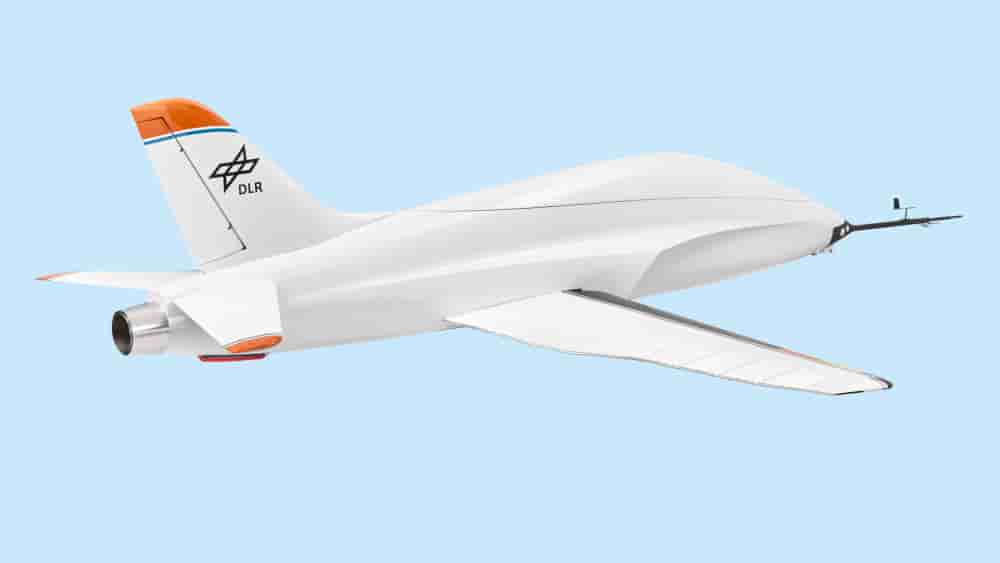 Le drone expérimental Proteus doté de son aile morphAIR, au bord de fuite hyperélastique.
