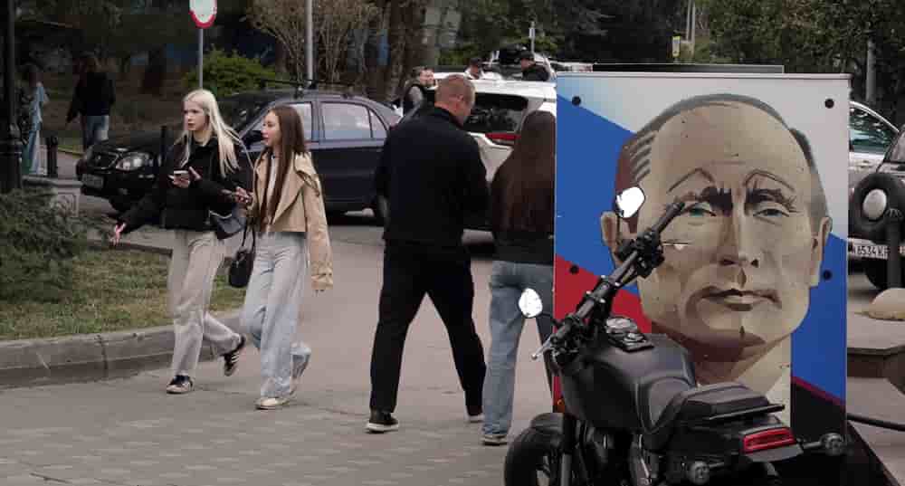 À Simferopol, en Crimée annexée, début mai 2026.