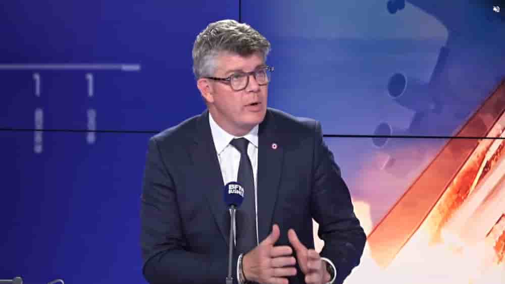Le sénateur LR Cédric Perrin