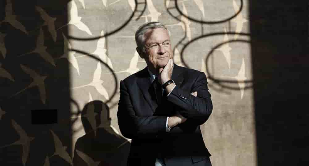 Jean-Marie Messier dans les bureaux du cabinet Messier &Associés.