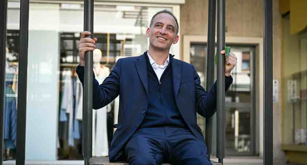 Le chef du parti de centre-gauche de Place publique, Raphaël Glucksmann.