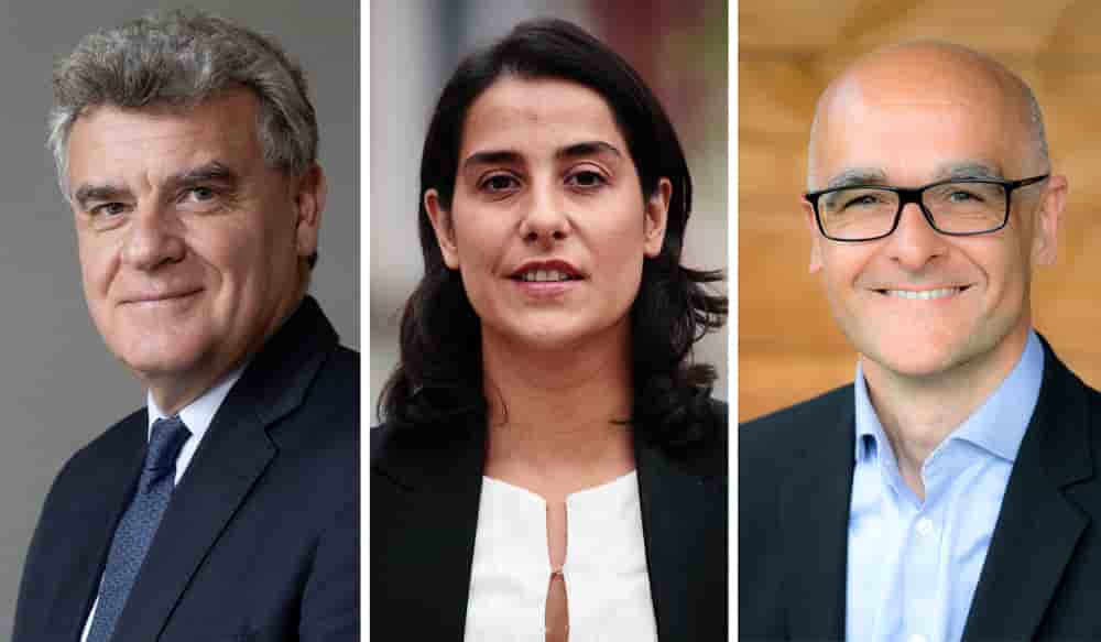Jean-Pierre Vigier, Frédérique Espagnac et Xavier Roseren