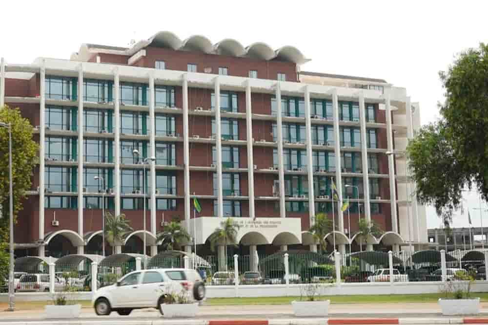 Le ministère des Finances à Libreville, au cœur des arbitrages budgétaires.