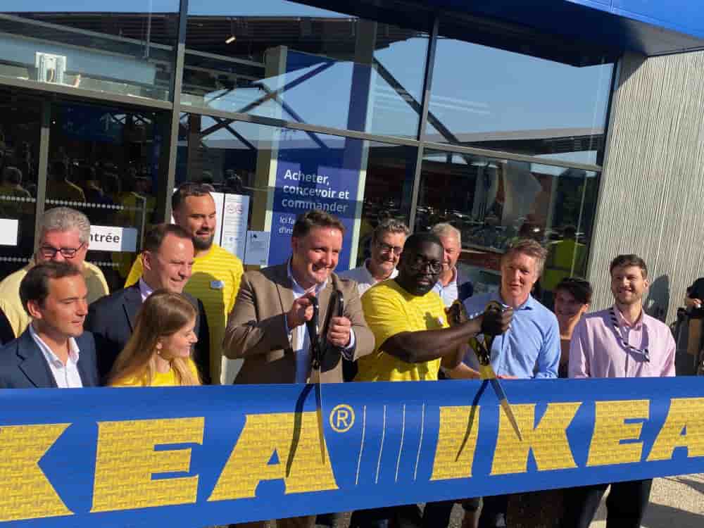 Inauguration du magasin Ikea Compact à Limoges ce mercredi 27 mai 2026.