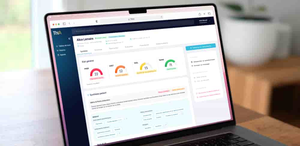 La start-up montpelliéraine ThIA a développé un dispositif organisationnel et digital visant à fluidifier le parcours cordonné entre psychiatre et psychologue et à réduire les délais d’accès aux soins.
