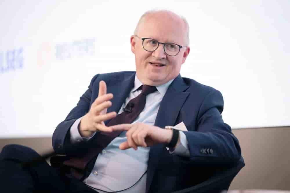 Le chef économiste de la BCE, Philip Lane.