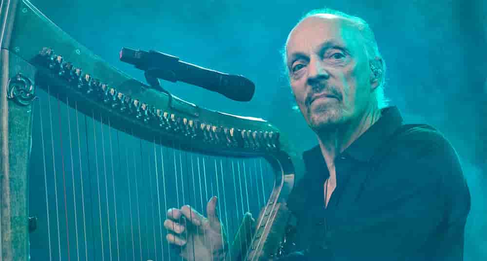 Alan Stivell en concert aux fetes nautiques de Brest 2024 le 16 juillet 2024