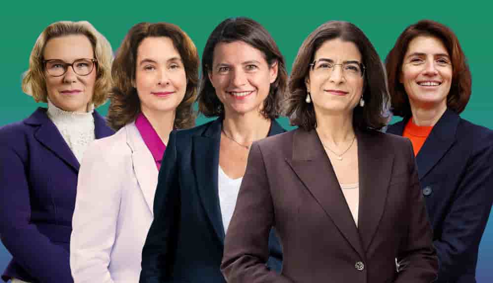 Les cinq femmes directrices générales du CAC 40.