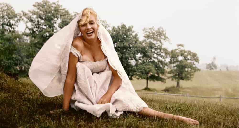 Marilyn Monroe, dans l’une des maisons où elle vécut avec Arthur Miller, loin de l’attention de Hollywood, État de New York,1957.