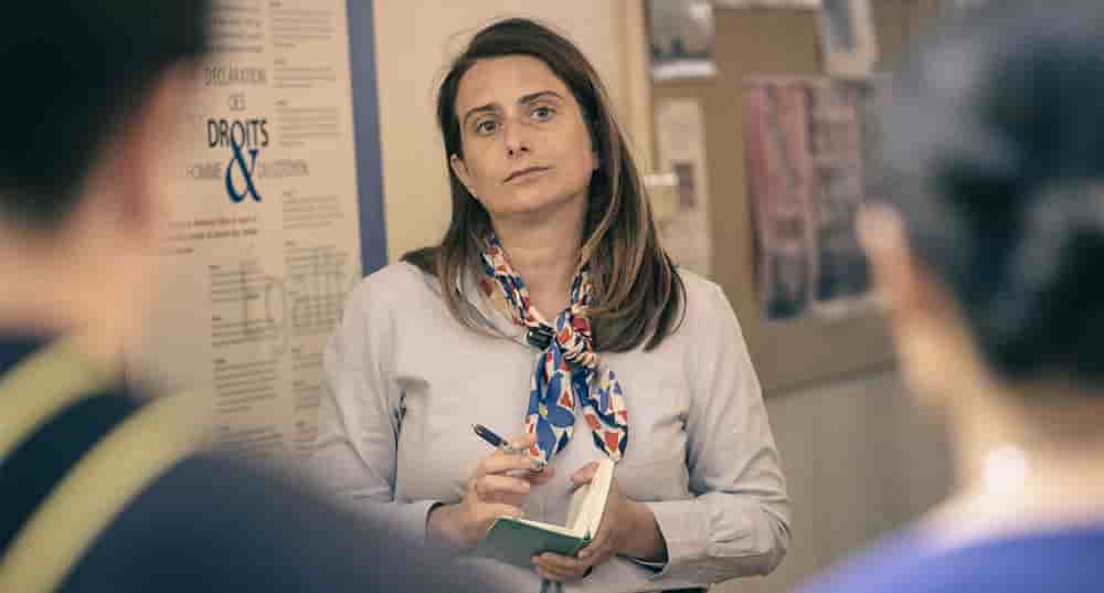 Marine Tondelier visite la Maison Sport-Santé Piver pour parler de la prescription sociale sur le modèle des prescriptions d'activités sportives adaptées dans le 11eme arrondissement, le 11 mai 2026.