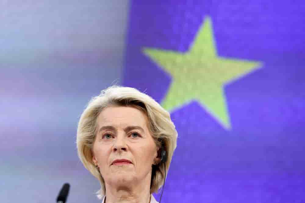 La présidente de la Commission européenne, Ursula von der Leyen.
