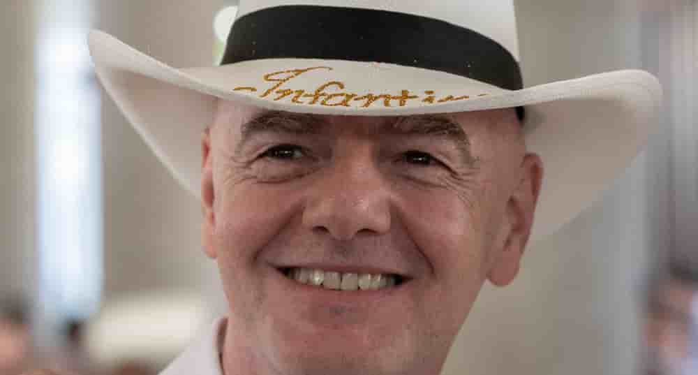 Le patron de la Fifa, Gianni Infantino, a été fréquemment vu au côté de Donald Trump depuis plusieurs mois.