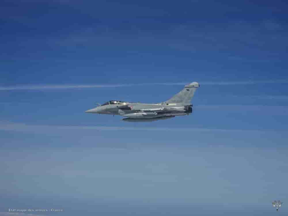 Un Rafale abat un drone dangereux en Lettonie