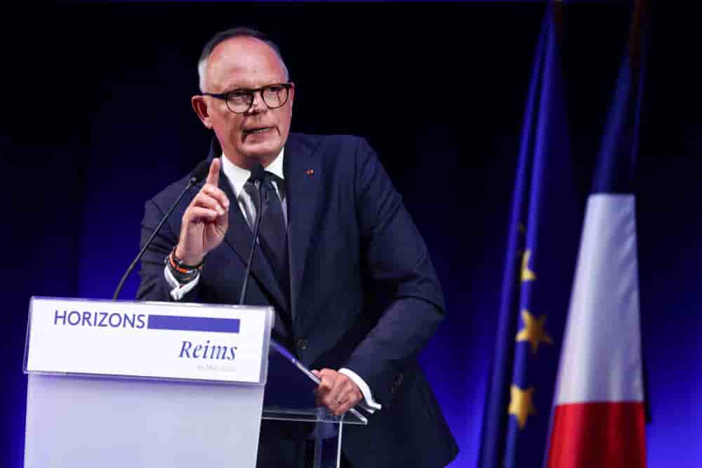 Le président d'Horizons, Edouard Philippe, candidat déclaré à l'élection présidentielle, est favorable à l'introduction de la capitalisation dans le régime de retraite.
