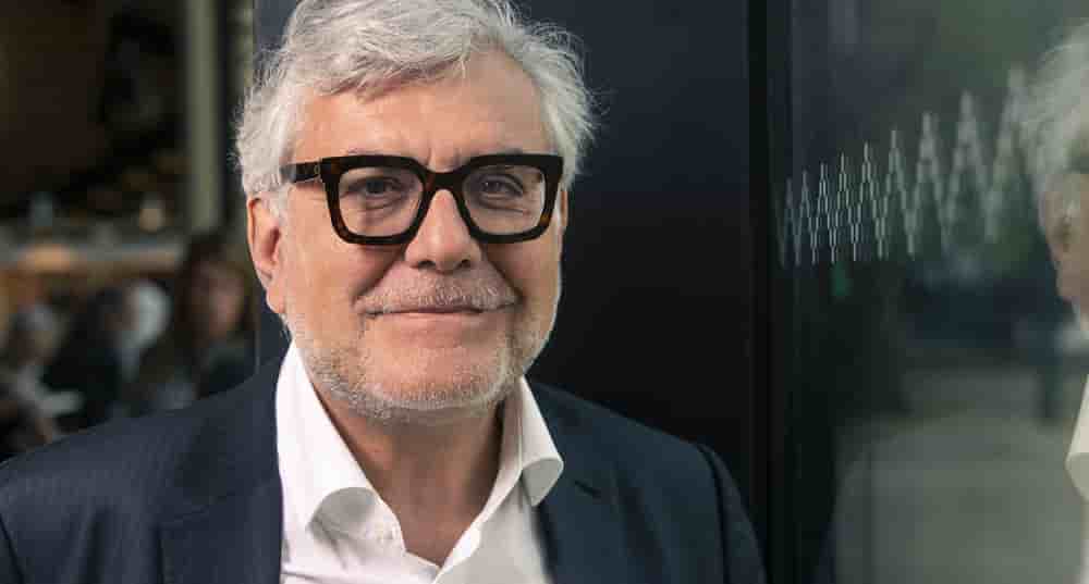 Giancarlo De Cataldo auteur italien, dont les livres ont été adaptés pour le cinéma et la télévision.