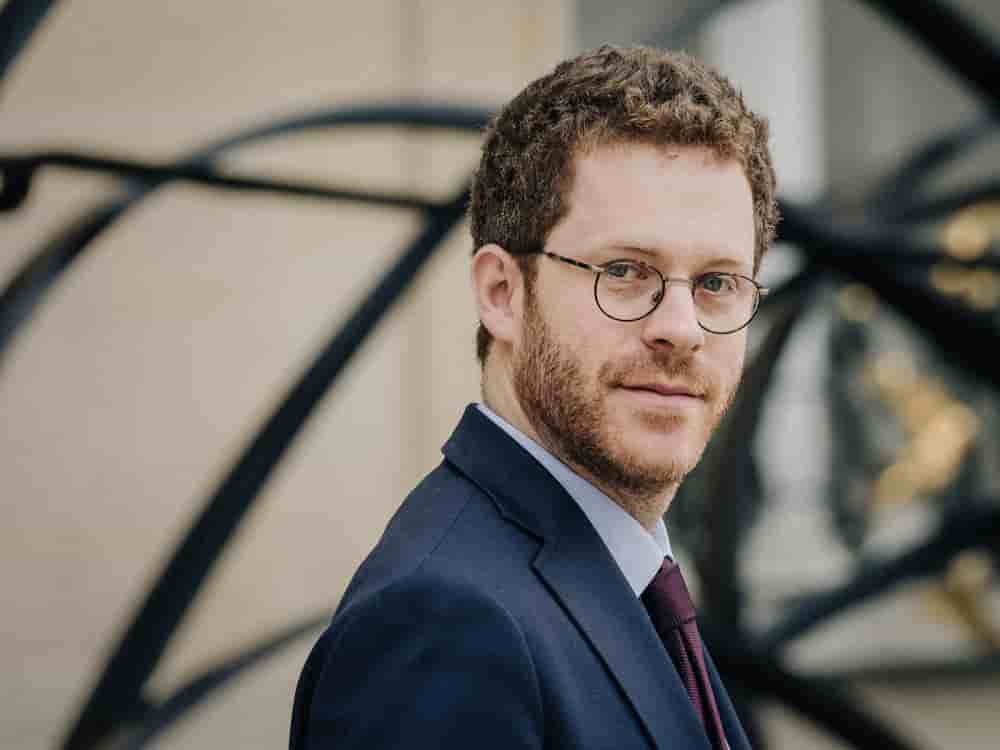 David Amiel, ministre de l'Action et des Comptes publics, à l'issue du Conseil des ministres hebdomadaire à Paris, le 3 juin 2026.
