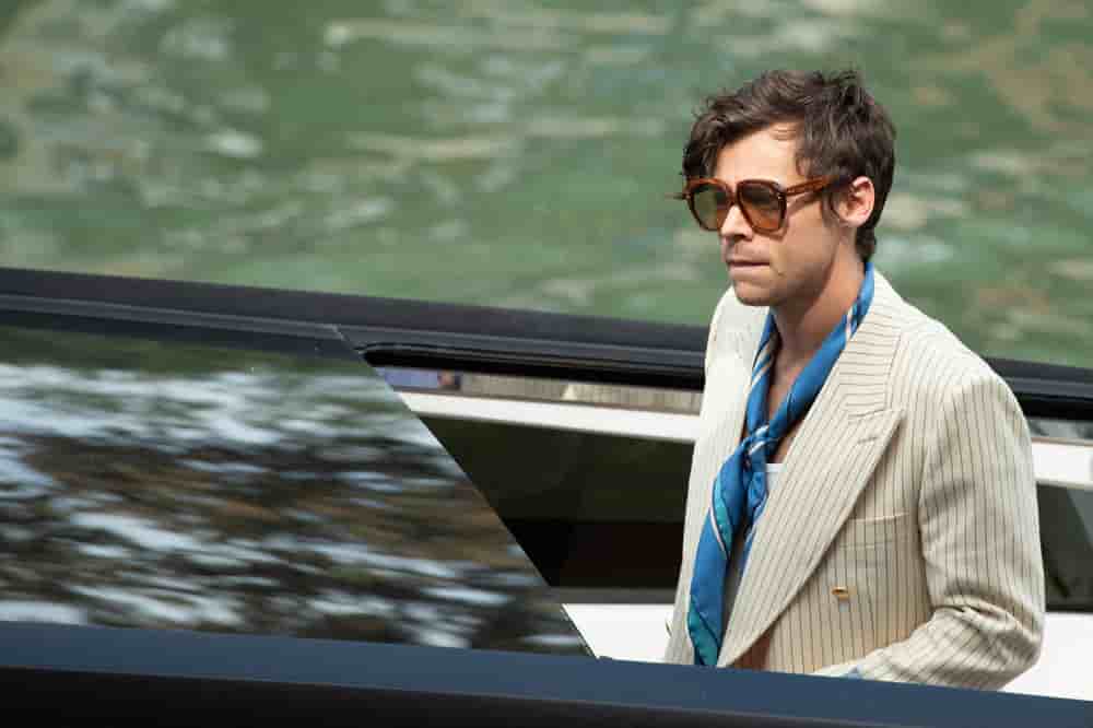 Harry Styles en septembre 2022 à Venise.