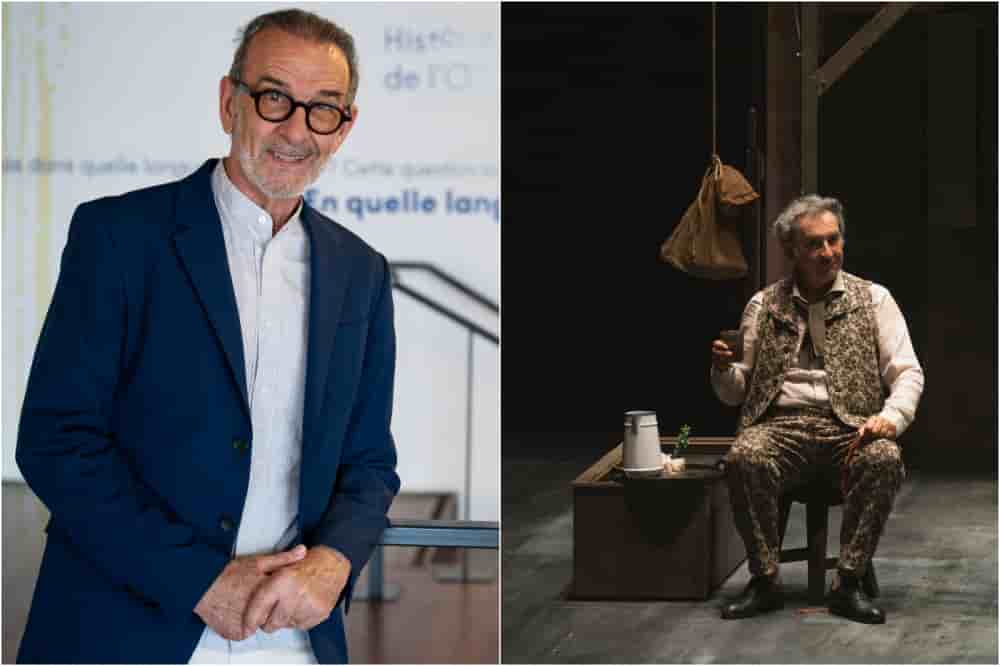 Robin Renucci, directeur du théâtre de la Criée à Marseille ; représentation de « L'École des femmes ».