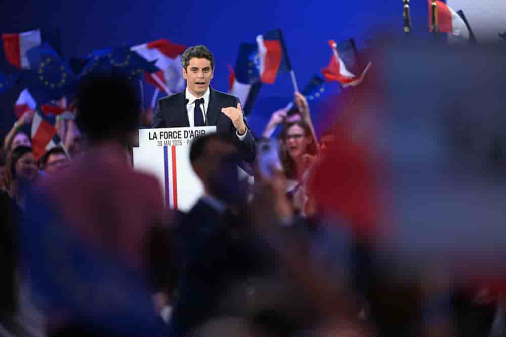 Gabriel Attal, à Paris, le 30 mai 2026.