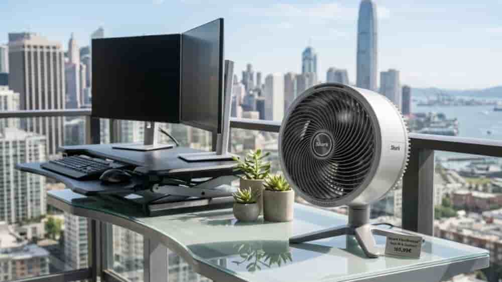 Les soldes d'été permettent actuellement de bénéficier d'une remise de 70 € sur ce ventilateur Shark.