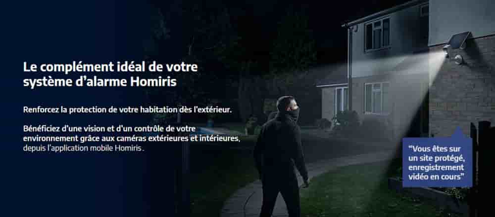 HOMIRIS CAMERA EXTERIEURE