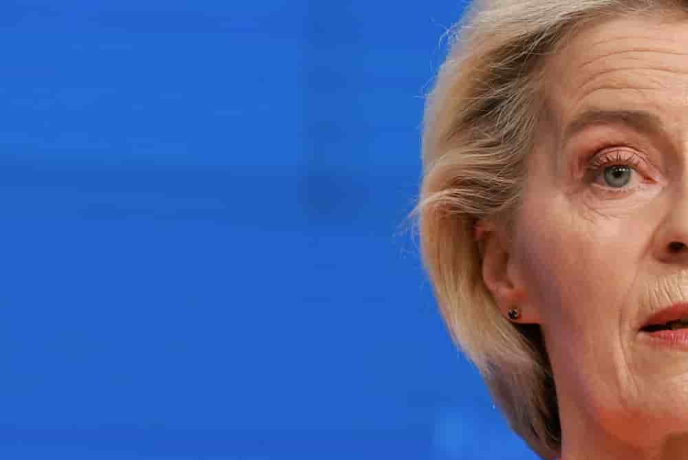 La présidente de la Commission européenne, Ursula von der Leyen.