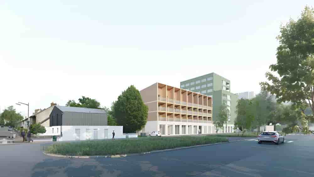 Situé dans la ZAC du Blosne à Rennes, Volclair, un ensemble immobilier à vocation sociale dédié aux jeunes actifs et aux étudiants, regroupera 180 logements. Sa livraison est prévue au second semestre 2026.